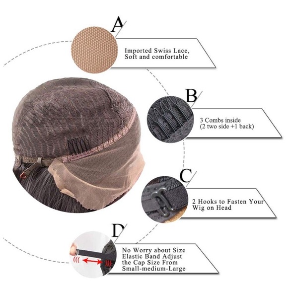 💫ABBY 26” YELLOW STRAIGHT LACE FRONT WIG💫 *NWT* - Picture 5 of 5